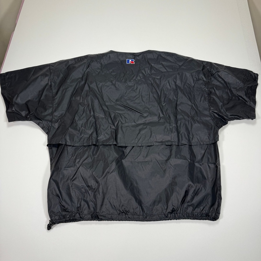 Vintage Russell Athletic Baltimore Orioles BP Pullover Jacket XXL Black Batting - Picture 3 of 14